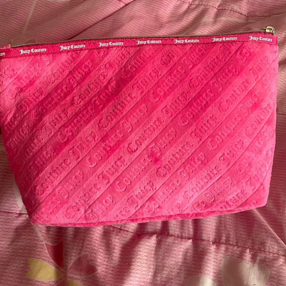 Juicy couture cosmetic bag